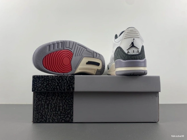 Reps TBkick Jordan 3 Air CT8532-106 Cement Grey 0811
